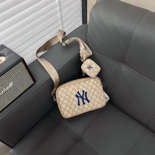 [ CHÍNH HÃNG ] TÚI MLB MONOGRAM CROCSS MÀU ĐEN / NÂU | SIZE 23CM