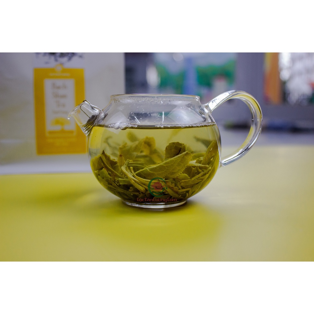 Bạch Shan Trà Suối Giàng Lộc Tân Cương Túi 100g - Trà Cổ Thụ Cao Cấp