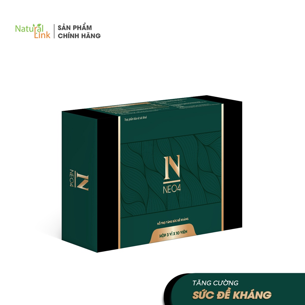 NEO4 - Nhân Sâm Canada, Nấm linh chi, đông trùng hạ thảo, Saffron- Tăng cường sức đề kháng, bảo vệ sức khoẻ