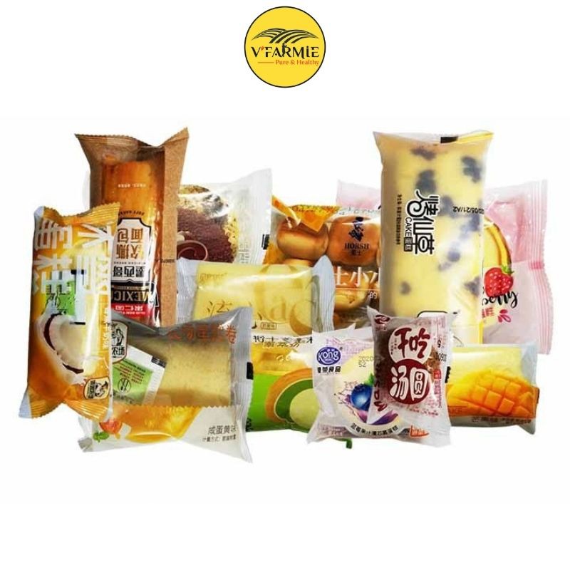 500g Bánh Đài Loan mix các loại không trùng vị