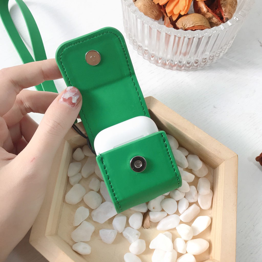 Vỏ Bảo Vệ Hộp Sạc Tai Nghe Bằng Tpu Mềm Có Dây Đeo Hoạt Hình Cho Iphone Airpods Pro Airpods 1/2 | BigBuy360 - bigbuy360.vn