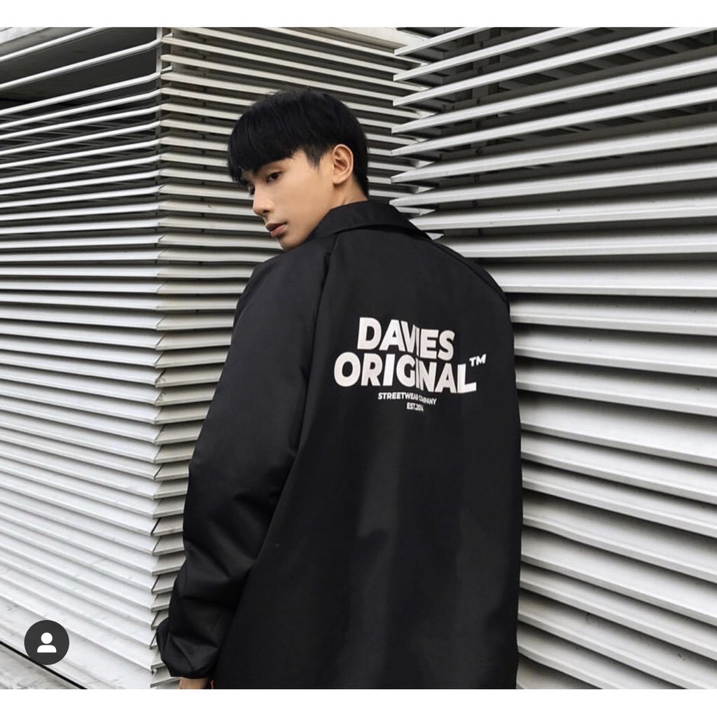 ÁO KHOÁC DÙ, CHẤT GIÓ TRƯỢT NƯỚC DAVIES _ HÌNH THẬT