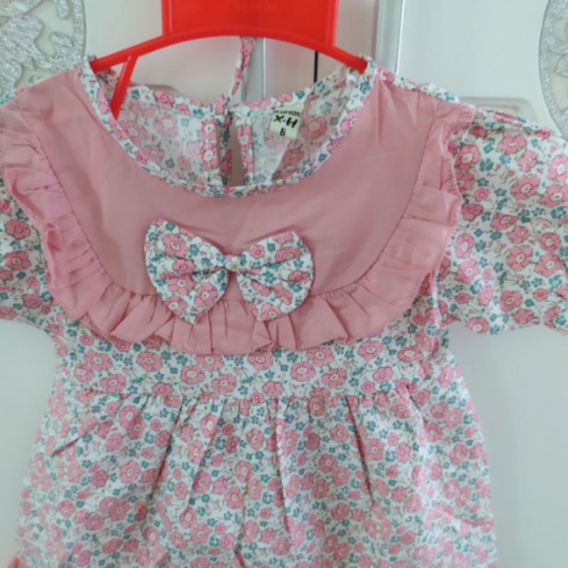 Bộ hoa nhí cho bé bé gái thiết kế đẹp