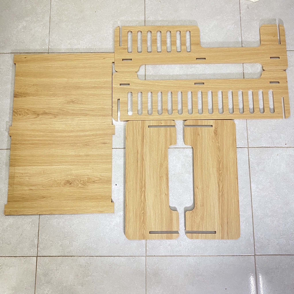 Nhà gỗ cho mèo Pet house Gỗ MDF 9mm Phủ melamin màu mẫu 5