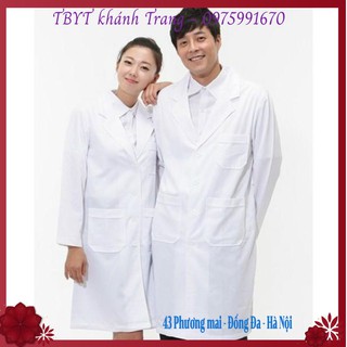 (có sẵn) Áo bác sĩ nam nữ cộc tay, dài tay