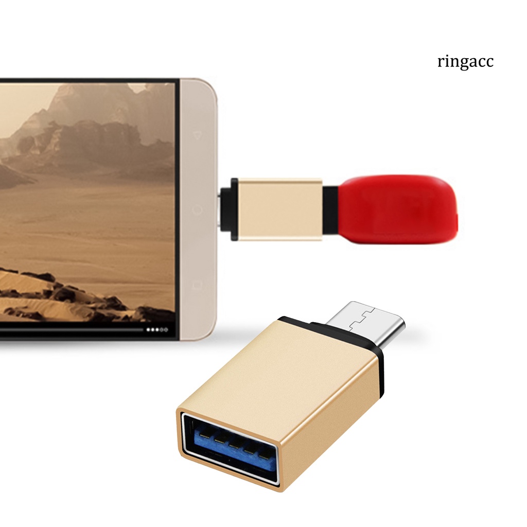 Set 2 Đầu Chuyển Đổi Otg Usb Sang Type-C 3.0 Tiện Dụng Chất Lượng Cao | BigBuy360 - bigbuy360.vn