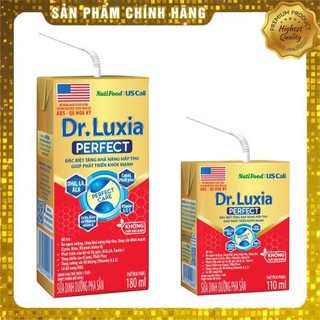 Sữa bột pha sẵn Dr. Luxia Perfect hộp 110ml và hộp 180ml (thùng 48 hộp) ⭐⭐⭐ KHÁNH NGỌC SUPERMAKET