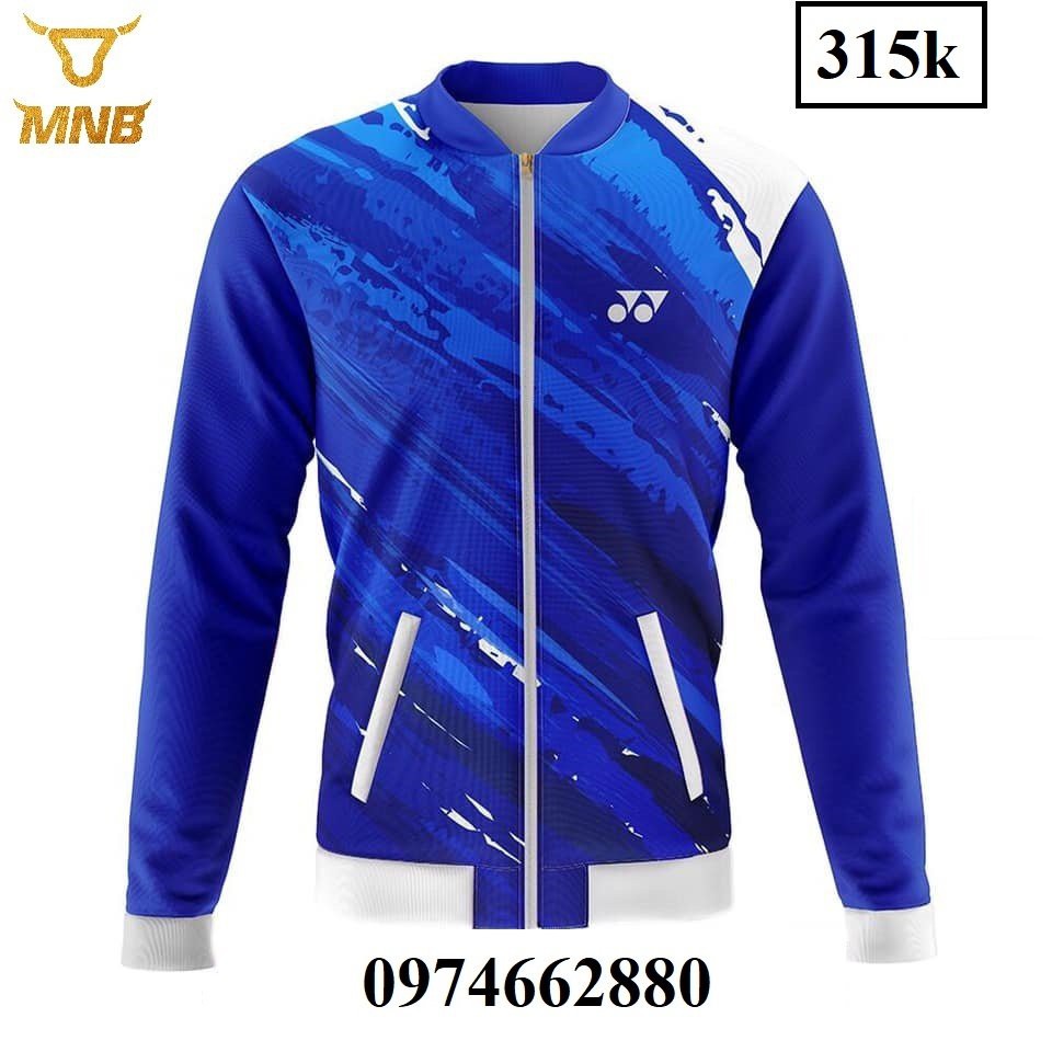 Áo khoác nam nữ thể thao cầu lông Yonex giá rẻ siêu đẹp
