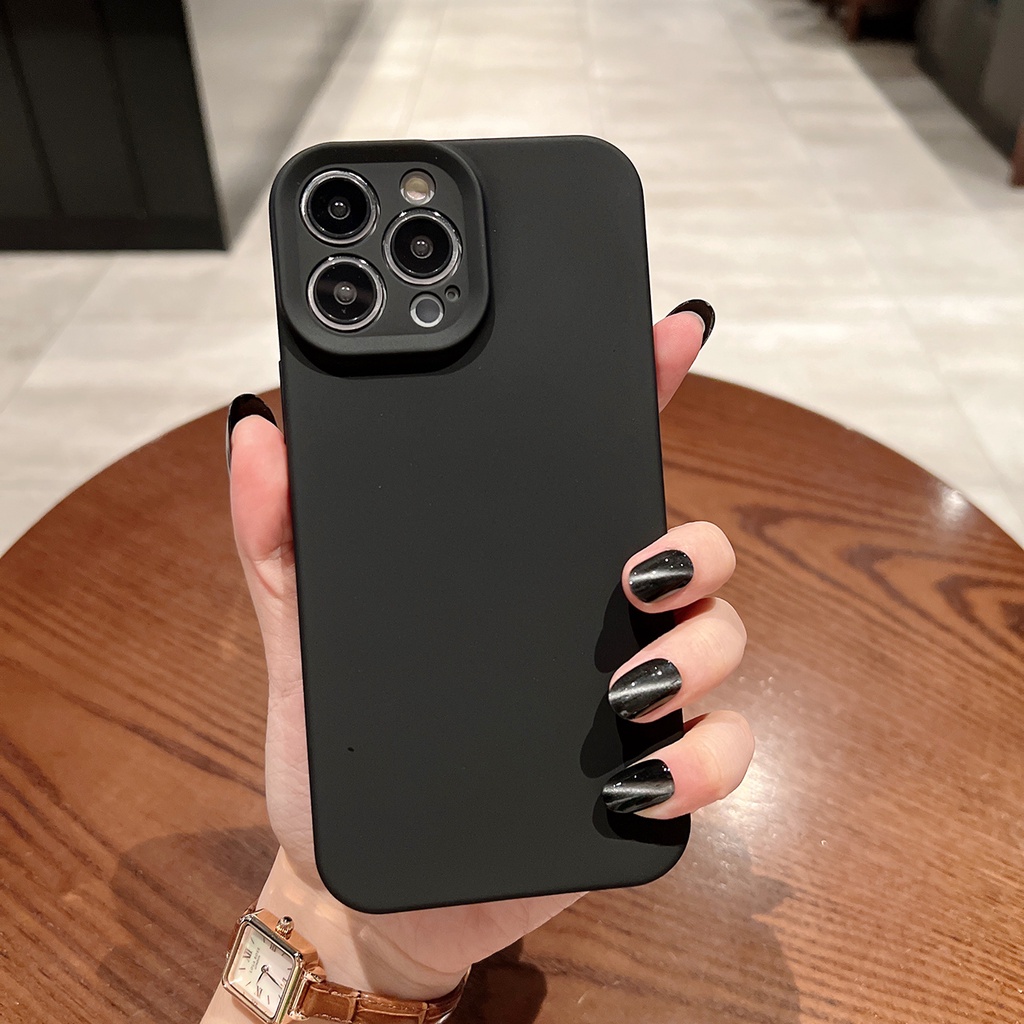 Ốp Điện Thoại Silicon Dẻo Dày Dặn Thời Trang Chống Rơi Cho iPhone 14 Pro Max 13 Pro Max 12 Pro Max 11 Pro Max 14 Plus