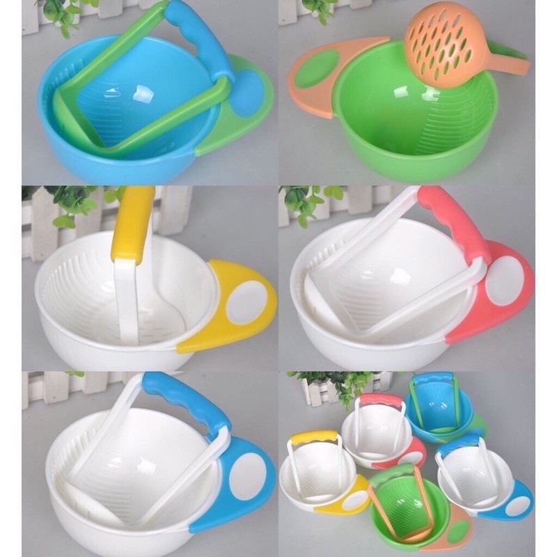 BỘ CHẾ BIẾN ĂN DẶM, RÂY CHÁO, NGHIỀN ĐỒ ĂN CHO BÉ