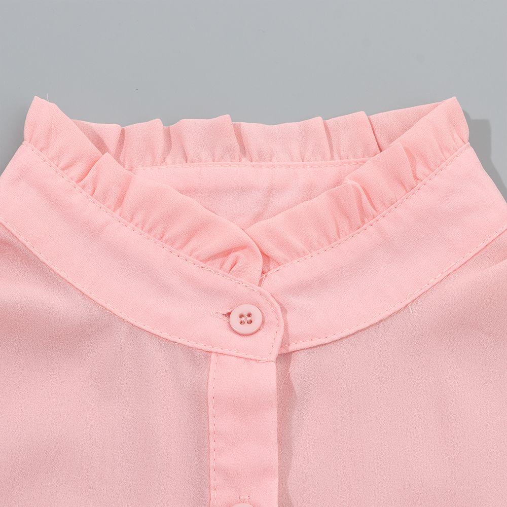 Cổ Áo Sơ Mi Giả Bằng Cotton Phối Ren Thời Trang Cho Nam Và Nữ