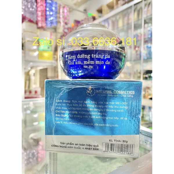 kem melody dưỡng trắng da,giữ ẩm,mềm mịn da ,10 tác dụng vip 35g