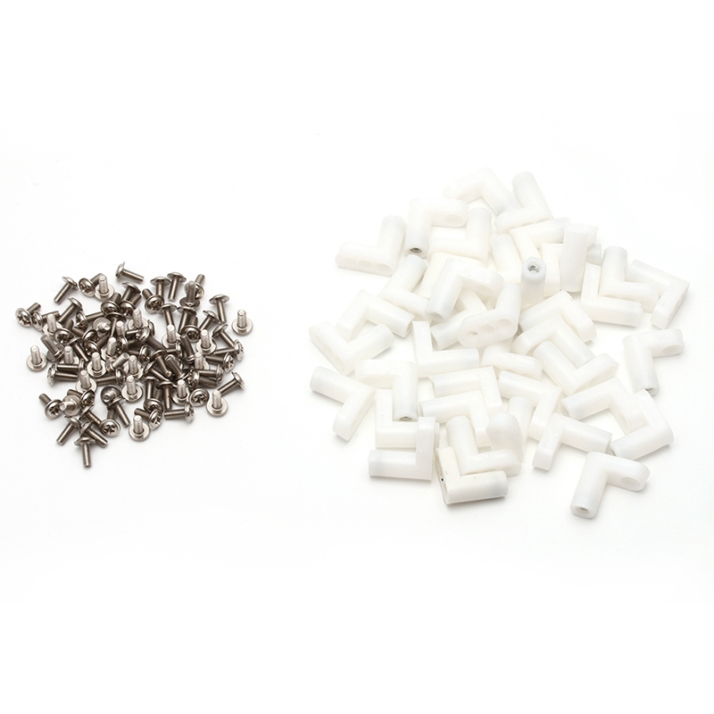 Set 40 chân gắn chữ L kèm vít chuyên dụng cho Arcade JAMMA MAME