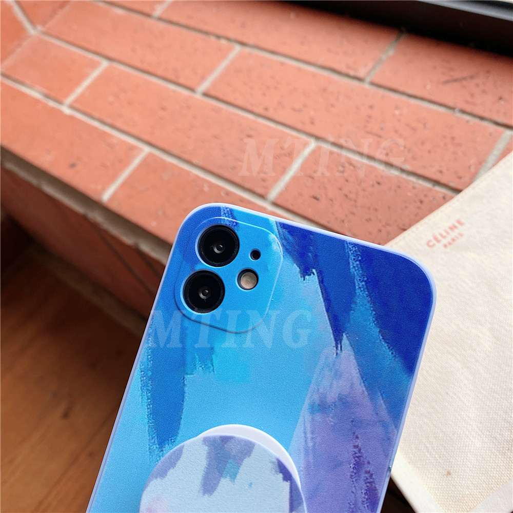 Ốp điện thoại TPU mềm in hình mưa nhiều màu cho Huawei Nova 7SE 7i 5T 3i Y9 Prime 2019 Mate 30 Pro