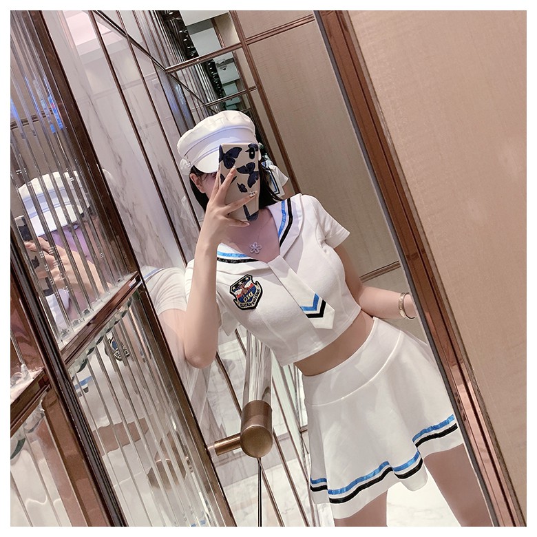 Đồ ngủ Cosplay thủy thủ Sexy màu trắng nhẹ nhàng | BigBuy360 - bigbuy360.vn