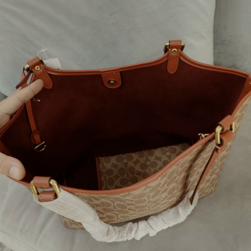 Túi C@ACH Day Tote da thật đẹp mê li