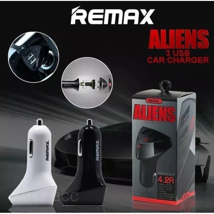 Củ Sạc Trên Xe Hơi Remax Aliens (Rcc304)