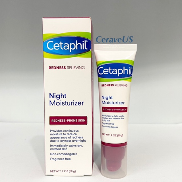 Kem dưỡng da ban đêm Cetaphil Redness Relieving Night Moisturizer