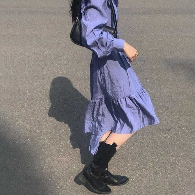 Đầm Ngắn Mùa Hè Phong Cách Hàn Quốc Nhẹ Nhàng Và Nhẹ Nhàng Kiểu Dáng Mới Cho Nữ