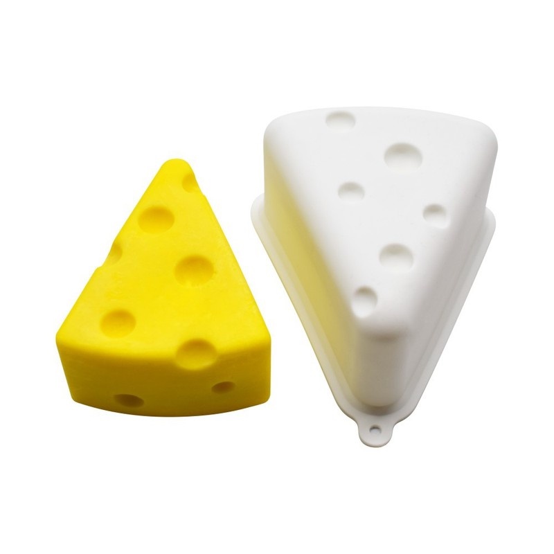 Khuôn Silicone Tạo Hình Làm Bánh Kẹo Hình Phô Mai 3d Diy