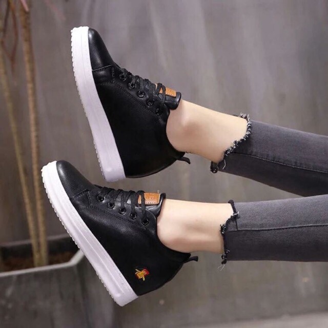 Giày độn đế buộc dây 5 phân