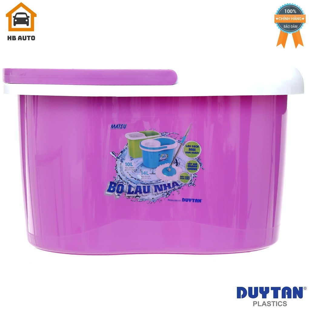 Bộ Lau Nhà 360 Độ Matsu 14 Lít Duy Tân (50.5 x 35 x 30 cm) No.339