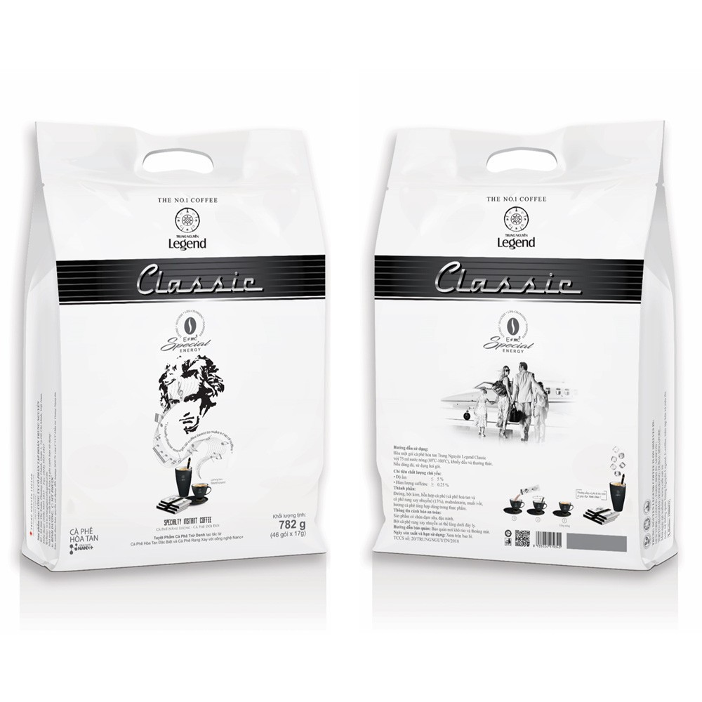 Cafe Legend Classic bịch 46 gói Trung Nguyên