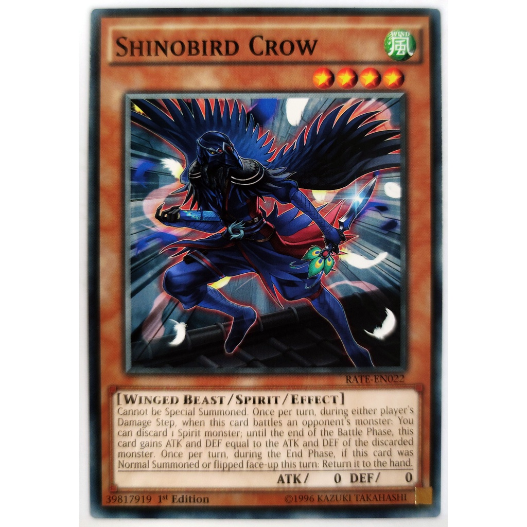 [Thẻ Yugioh] Shinobird Crow |EN| Common