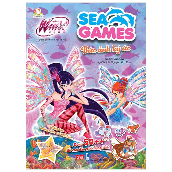 Sách - Winx Club - Sea Games - Bức Ảnh Ký Ức