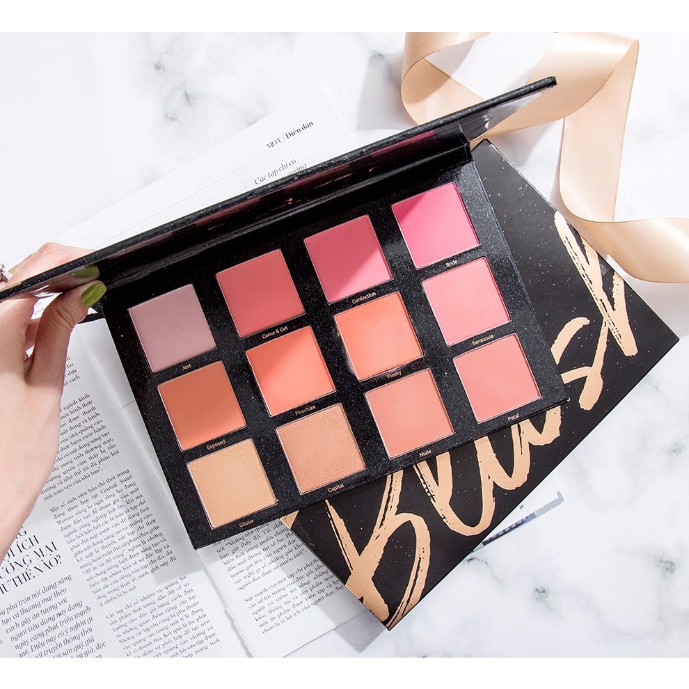 Bảng má hồng Vacosi 12 ô - 66BP Blush (MP6968)