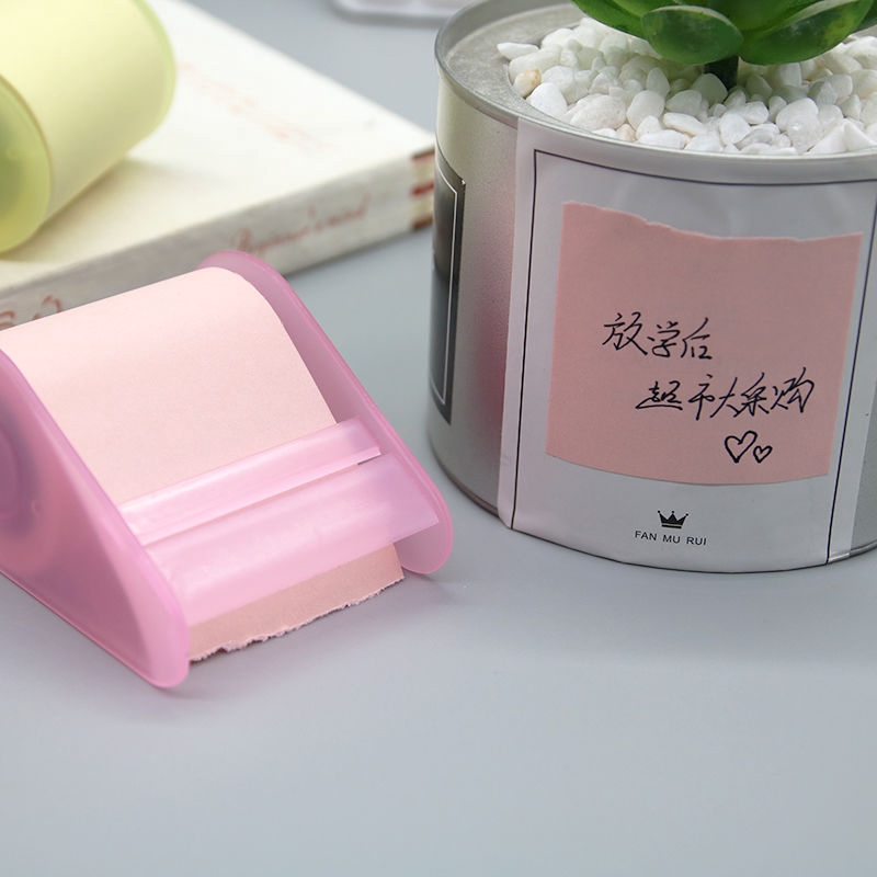 Tập Giấy Ghi Chú Dạng Băng Keo Siêu Dài Tiện Dụng Cho Học Sinh