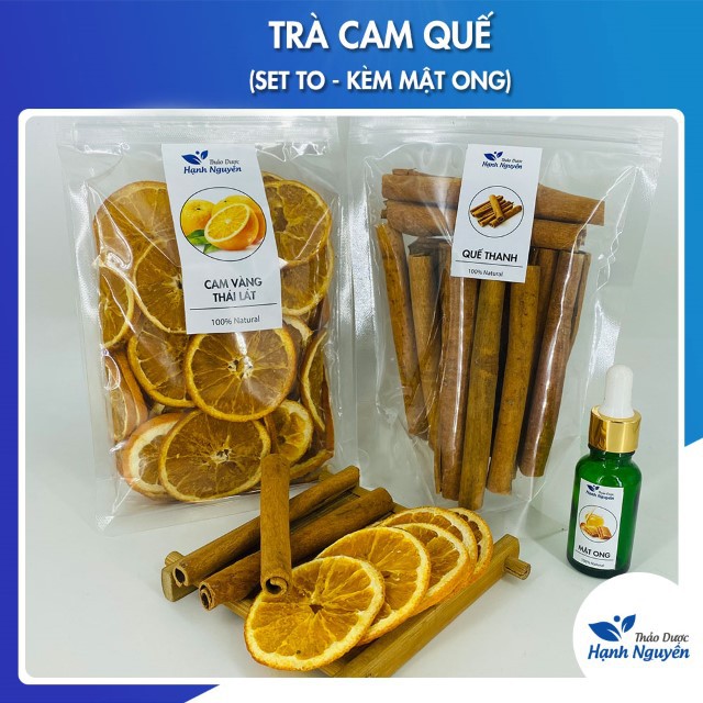 Trà Cam Quế (Kèm Mật Ong) - Các Set Tự Chọn