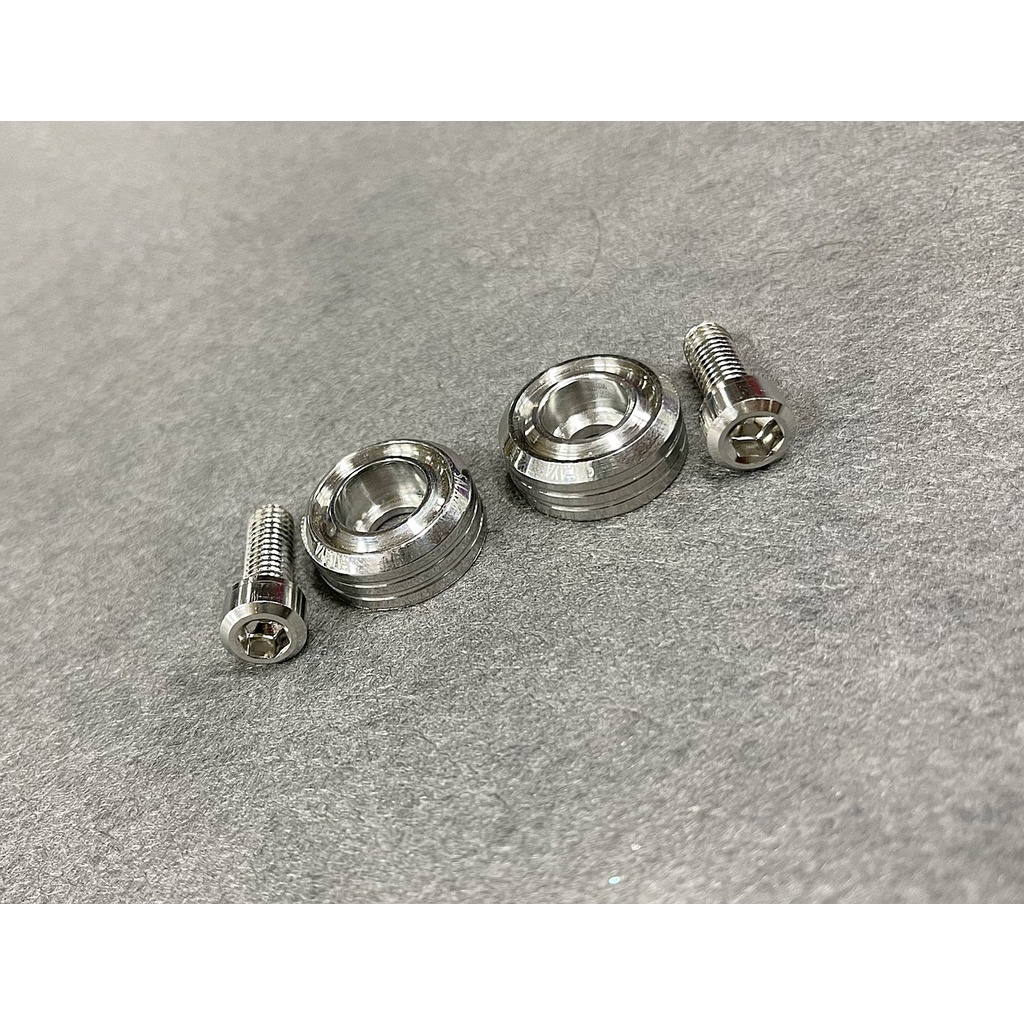 Bộ khâu ốc Inox 304, ốp pô gắn xe Tay Ga siêu sáng