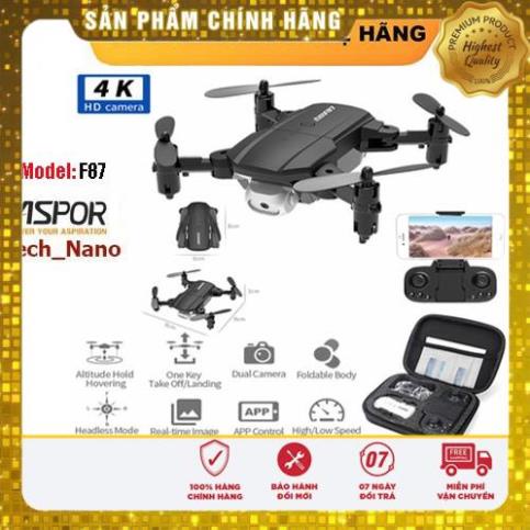 Máy bay Fycam mini 4K - FLYCAM F87 Máy bay không người lái Drone Wifi, 2.4GHZ, độ phân giải 4K chụp ảnh trên không