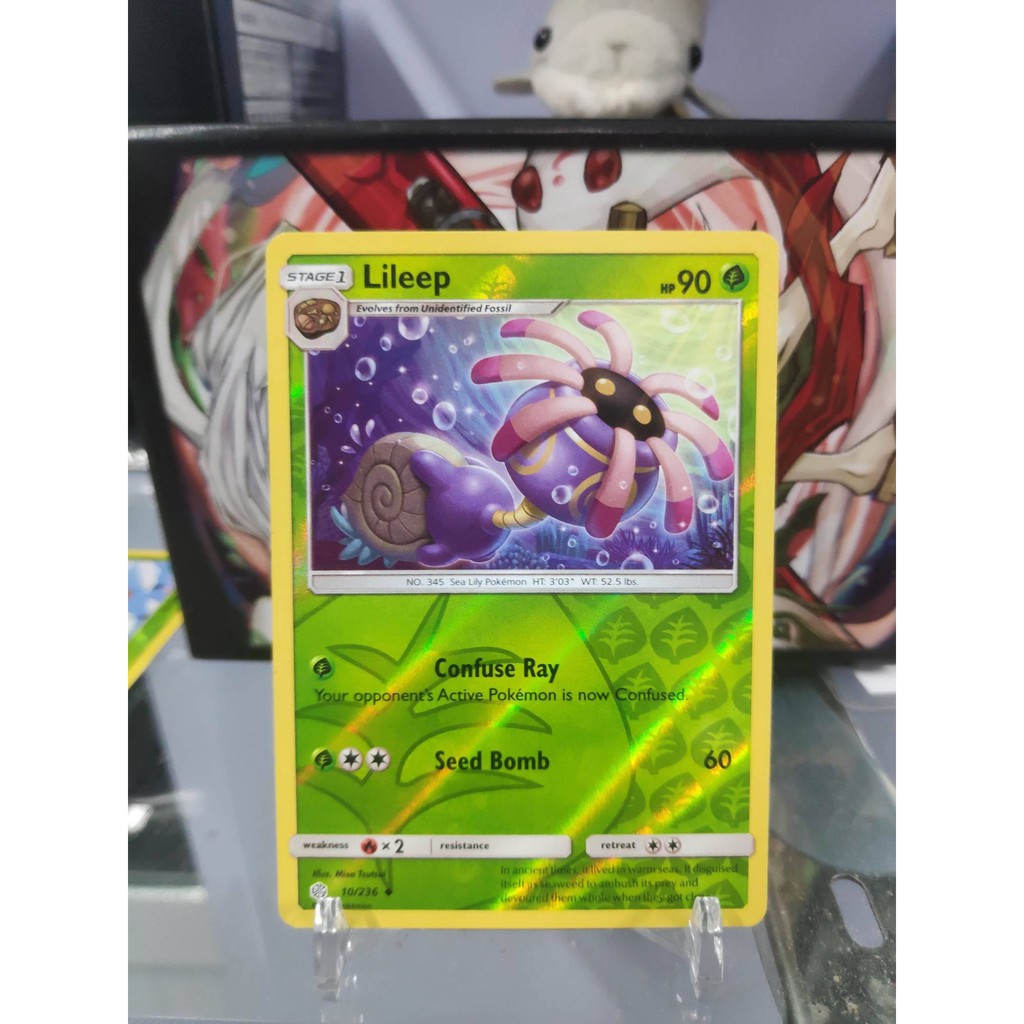 [ Dưa Hấu Yugioh ] Lá bài thẻ bài Pokemon Lileep