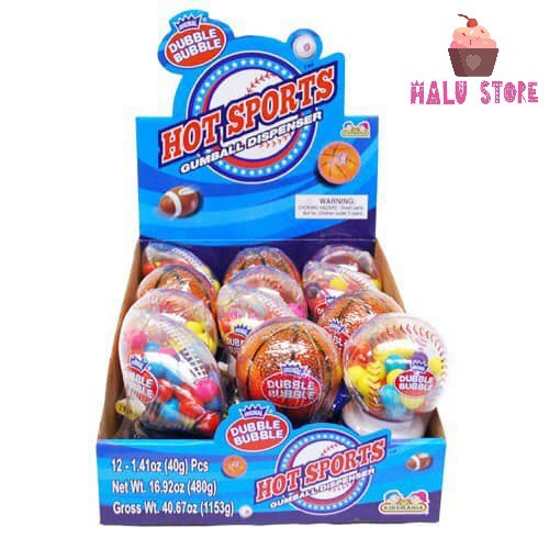 [ SIÊU HOT] Máy bán kẹo Gumball Dubble Bubble Canada 40g