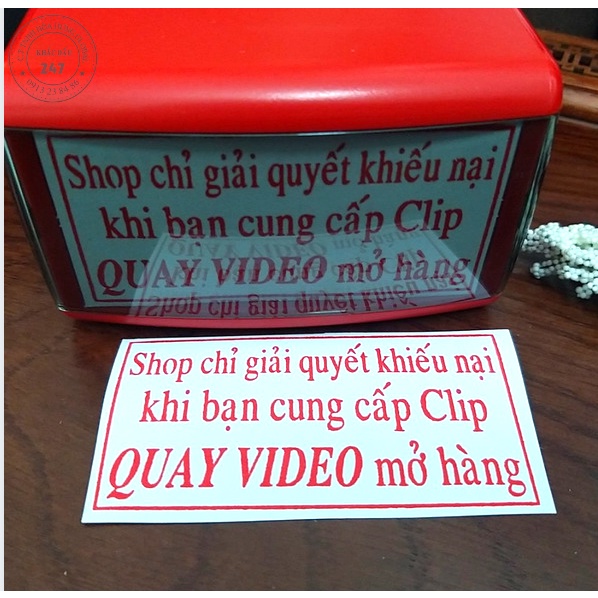 CON DẤU Shiny SHOP GIẢI QUYẾT KHIẾU NẠI, BẠN ĐỪNG VỘI ĐÁNH GIÁ, QUAY VIDEO MỞ HÀNG