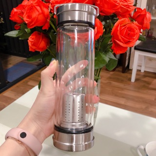 Bình nước tạo Kiềm us water 400ml (tặng túi+đá thay)