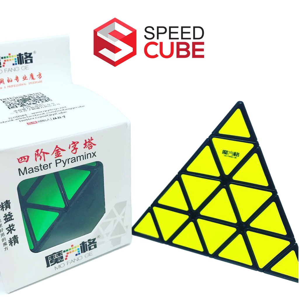 Rubik Qiyi Master Pyraminx 4x4 Viền Đen - Shop SpeedCube