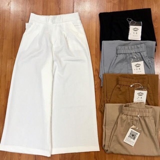 Quần culottes đũi