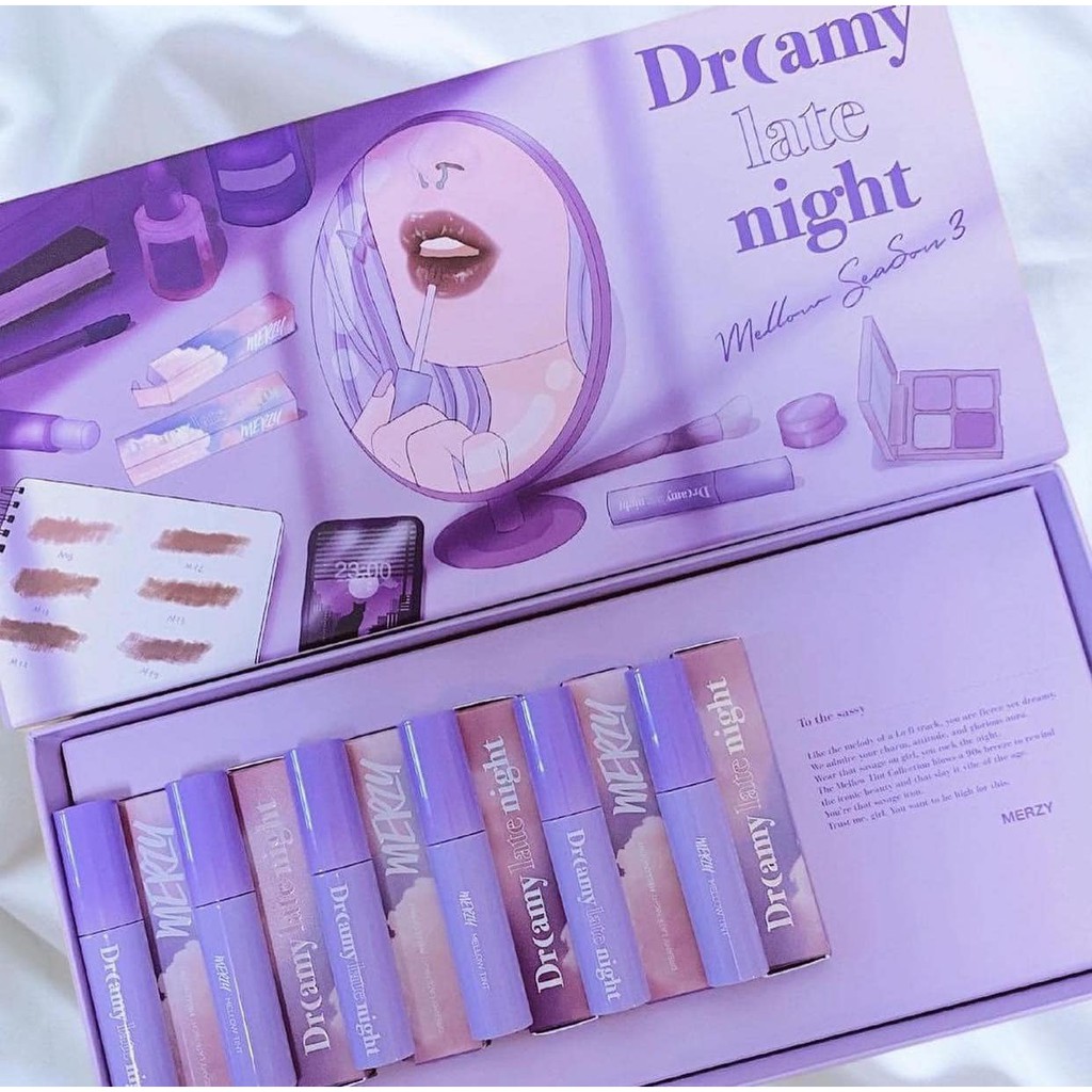Son Kem Lì, Mịn Mượt Nhẹ Môi  MERZY DRCAMY LATE NIGHT | BigBuy360 - bigbuy360.vn