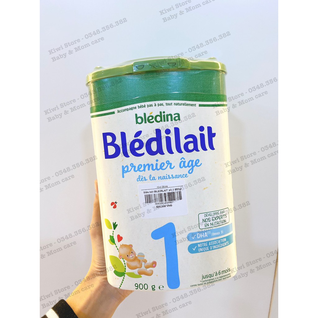 Sữa bột Bledilait Bledina Pháp số 1 2 3 cho bé hộp 400g, 900g và 1200g