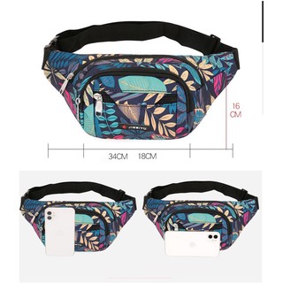 Túi bao tử họa tiết Camo.