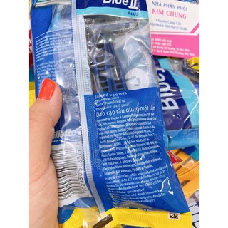 DẠO CẠO RÂU GILLETTE BLUE II PLUS (bịch 6 cây)