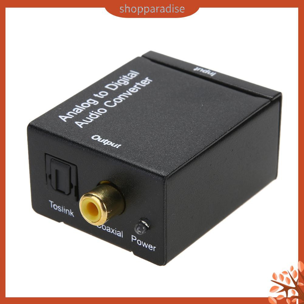 Bộ Chuyển Đổi Analog L / R Sang Digital Spdif Coaxial Coax Rca & Optical Toslink