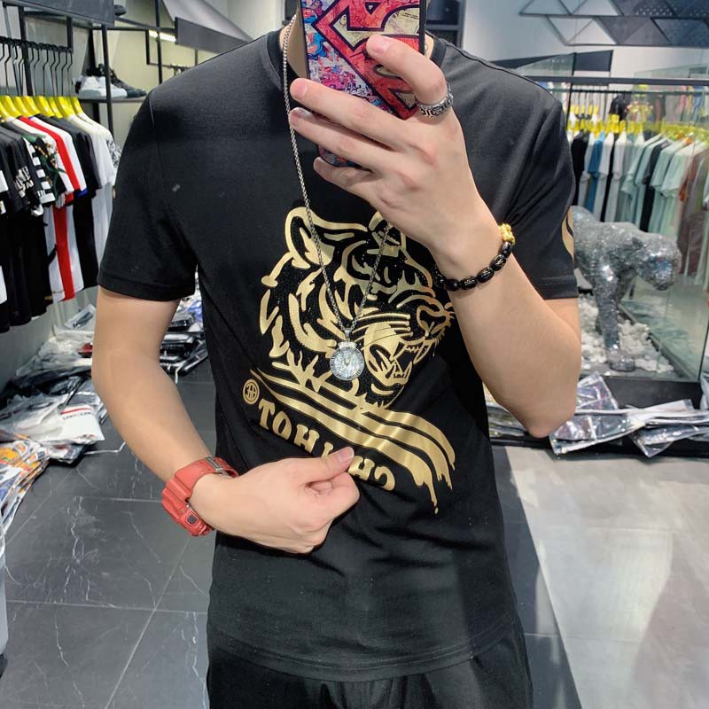 Bộ đồ thể thao nam, Bộ Mặc Nhà Thể Thao Nam Mùa Hè chất liệu thun lạnh cao cấp mềm mịn thoáng mát hình hổ cực chất | BigBuy360 - bigbuy360.vn