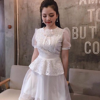 Đầm dự tiệc, đầm ren thiết kế cao cấp