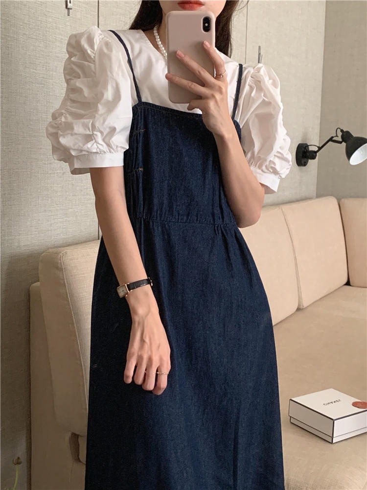 Áo Sơ Mi Cổ Tròn Tay Ngắn Dáng Rộng Thời Trang Cho Nữ 50488