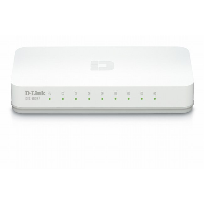 Switch D-Link 8 Port DES-1008C 10/100Mb