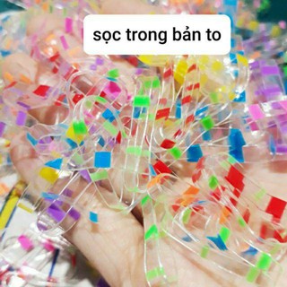 Sỉ 1kg thun cột tóc sọc trong (cở trung/cở to)